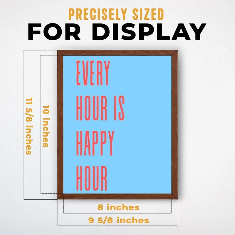 InkFlow Posters Every Hour Happy Hour Canvas Poster - Image 3
