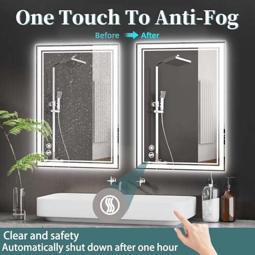 28 x 36'' Bathroom Mirror with Lights - Image 4