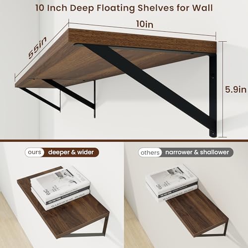 Axeman Deep Floating Shelves - Image 3