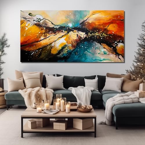 JKWALL77 Abstract Hand Painted Wall Art by JKWALL77CanvasPainting