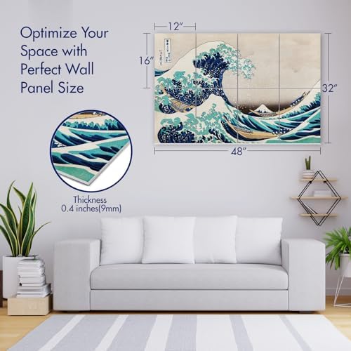PINWELIFE® Masterpiece Acoustic Art Panels, Decorative Acoustic Wall Art - Image 2