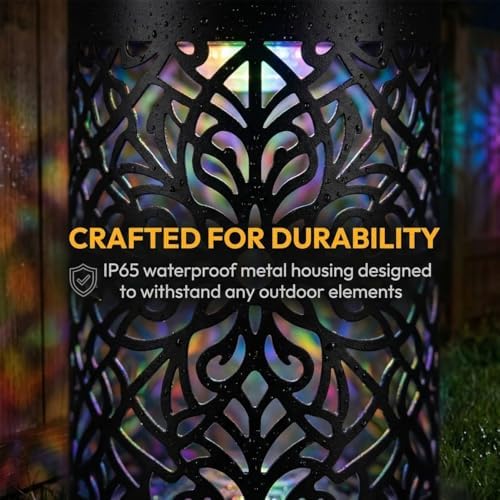 Lscsdf Seven-Color Changing Solar Mandala Projection Wall Light Decorative - Image 3