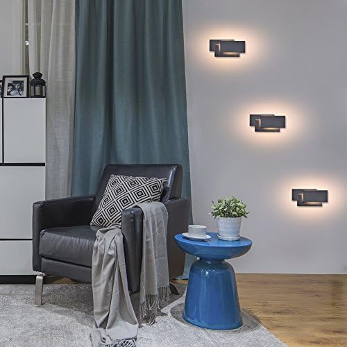 Ralbay Black Wall Sconces Indoor 24W Modern LED Wall Light - Image 4