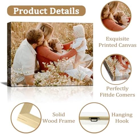 Canvas Prints with Your Photos, Ship Next Day Custom Wall Art - Image 6