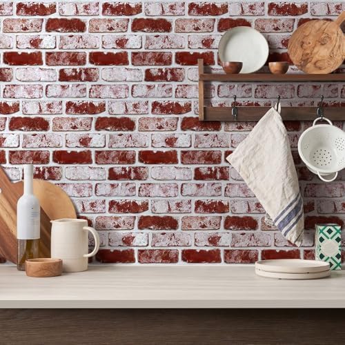 3D Faux Brick Wall Panels Peel and Stick, Designed - Image 2