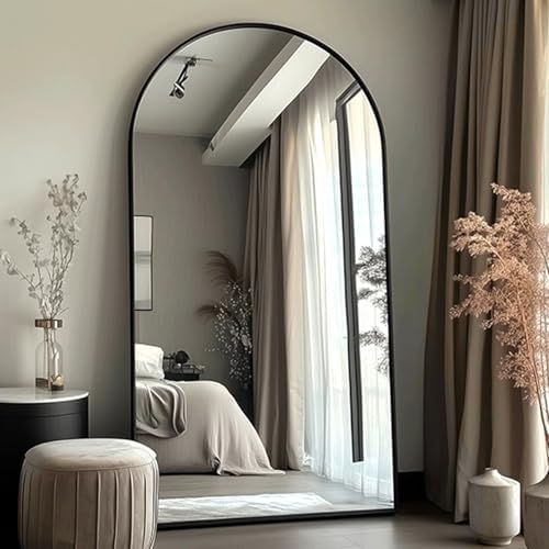 ITSRG Full Length Mirror with Stand, Arched Mirror by ITSRG