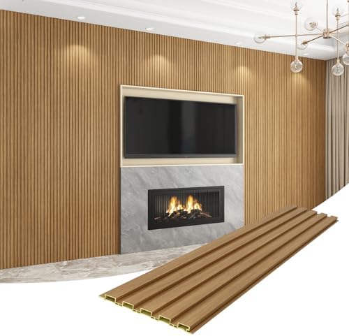 Slat Wall Panel 8-Pack, 108’’x6.3’’ by Unknown