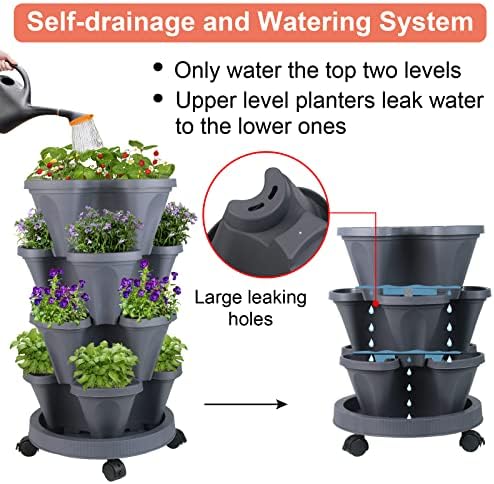 GameXcel Vertical Planter Tower - Image 4