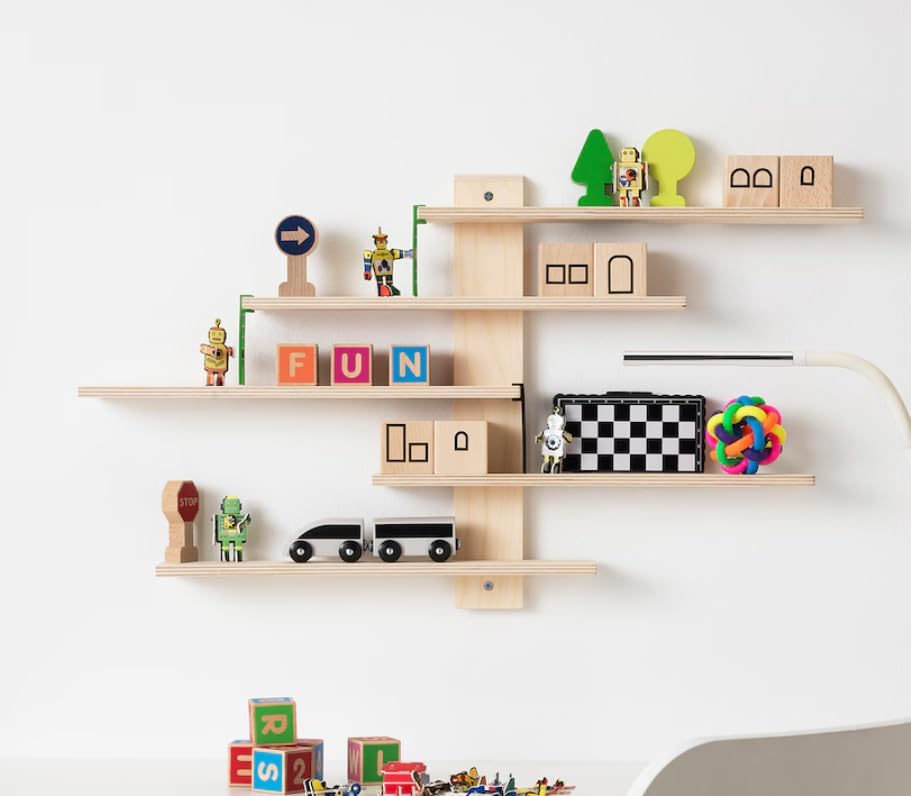 Lustigt Wall Shelf Wooden - Image 2