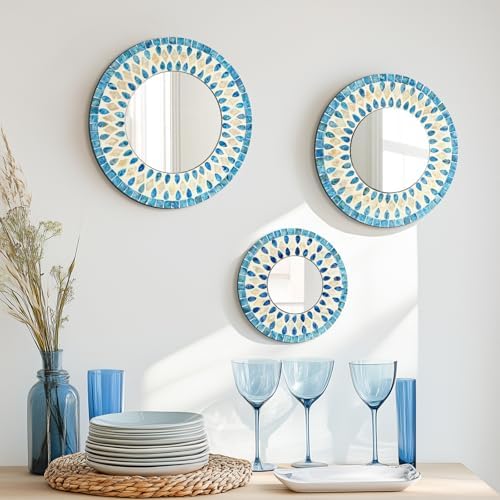 Handmade Mother of Pearl Mirror by TEIPAI