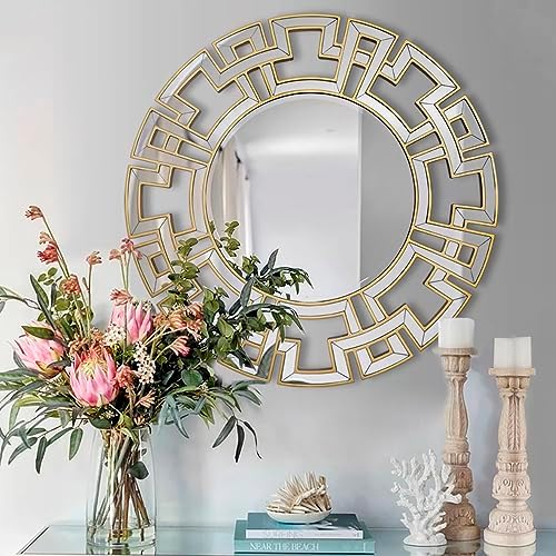 Chende Large Round Mirror by ChendeMirror