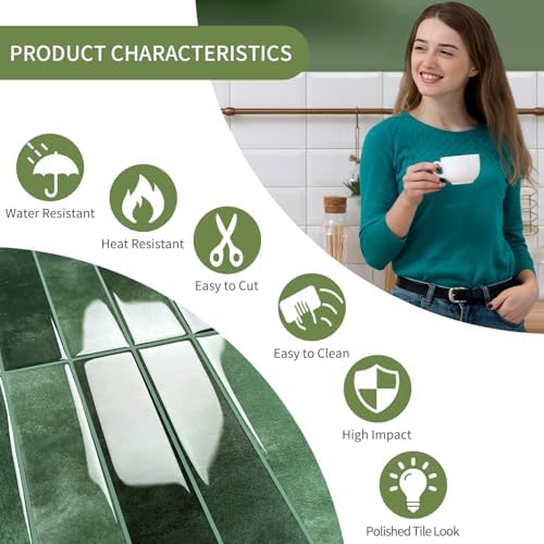 10 Sheets Upgraded Thicker Design Subway Tile Peel and Stick Backsplash - Image 2