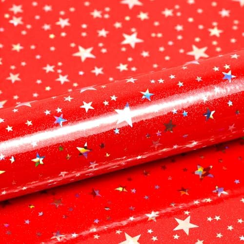 JPK Red Holographic Star wallpaepr - Image 5
