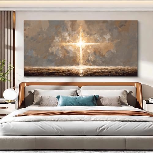 Canvas Wall Art Decor For Living Room Brown Minimalist Wall Oversized Modern - Image 5