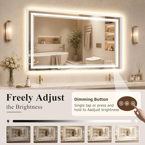 36"x48" LED Bathroom Mirror - Image 7