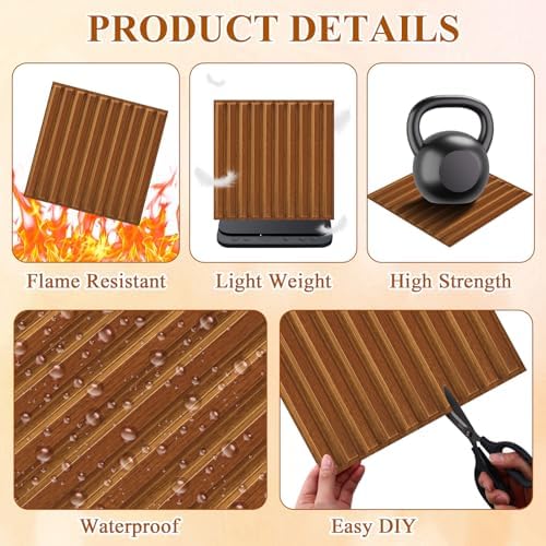 Nuanchu 32 Pcs 3D Wall Panels - Image 3