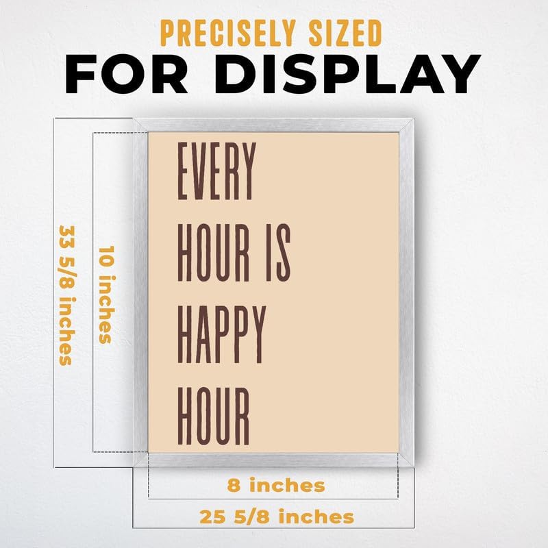 InkFlow Posters Every Hour Happy Hour Canvas Poster - Image 3