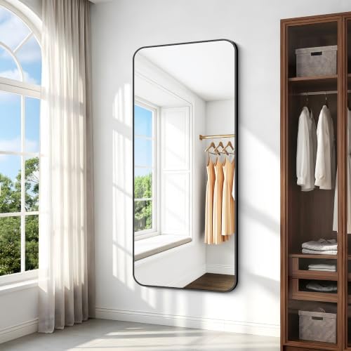BONEWEI 66x30 inch Large Bathroom Mirror, Wall Mounted Bathroom Frame Vanity - Image 5
