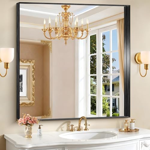 CIRCUMI Black Bathroom Mirror by CIRCUMIMirror