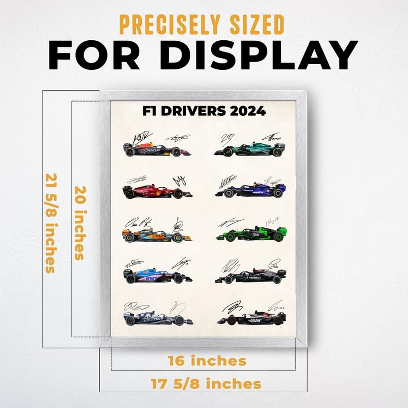 InkFlow Posters Car Racing Canvas Poster - Image 3