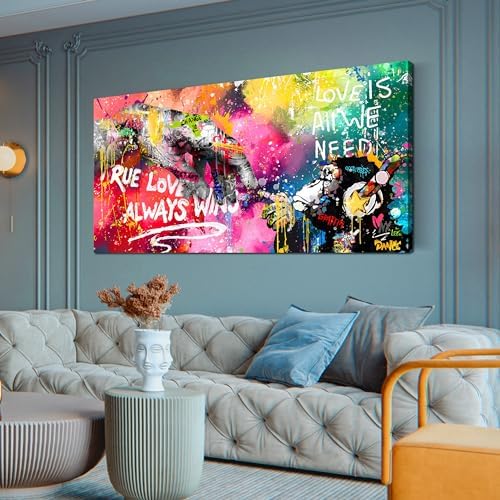 SIXTTART Graffiti Canvas Wall-Art by SIXTTARTCANVASWALLART