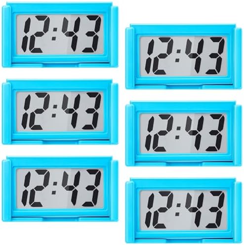 Frienda 6 Pieces Mini Small Digital Clock Stick On by Frienda