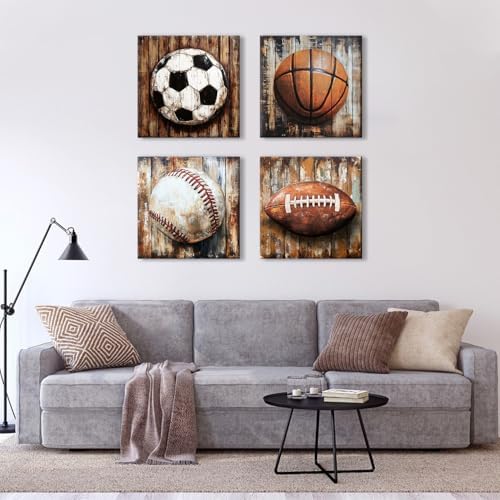 Large Sports Wall Art Sports Room Decor - Image 5