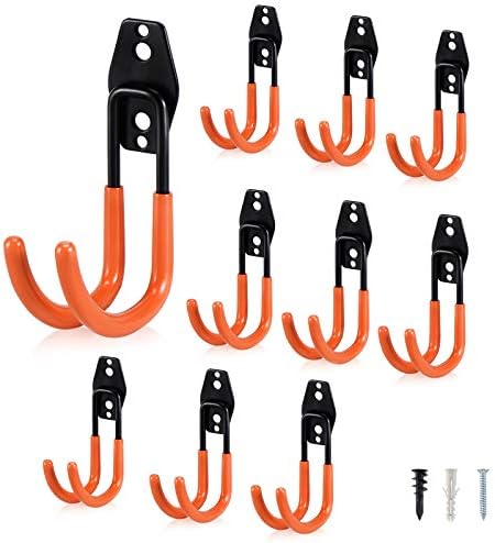 AOBEN Garage Hooks Heavy Duty, Steel Garage Storage Hooks, Utility Tool Hangers by AOBEN