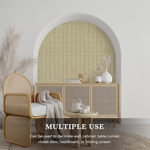 GoDear Design Jute Grasscloth Wallpaper - Image 3