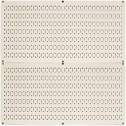 Wall Control Pegboard Rack Horizontal Metal Pegboard Garage Tool Storage Pack by Wall+Control