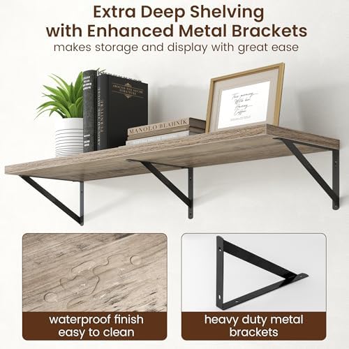 Axeman Deep Floating Shelves - Image 5
