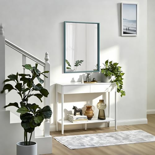 AAZZKANG Wall Mirror with Metal Frame Rectangle Modern Mirrors 20"x16" - Image 7