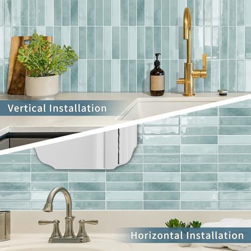 10 Sheets Upgraded Thicker Design Subway Tile Peel and Stick Backsplash - Image 3