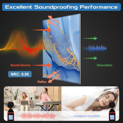 Decorative Acoustic Panels 8 Pack - Image 3