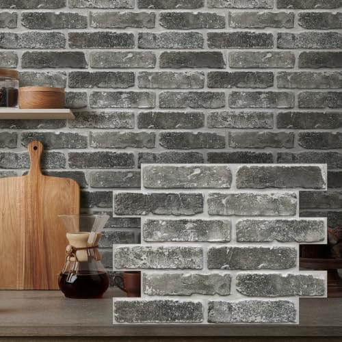 3D Faux Brick Wall Panels Peel and Stick, Designed by SMOOSTIKCDECOR