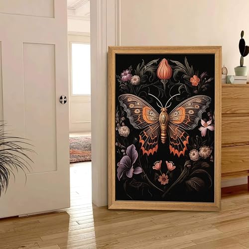Framed Vintage 3D Textured Wall Art - Image 4