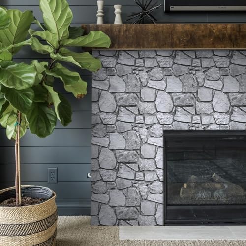 COMSTICKC 3D Faux Stone Wall Panel Peel and Stick Wall Tiles - Image 6