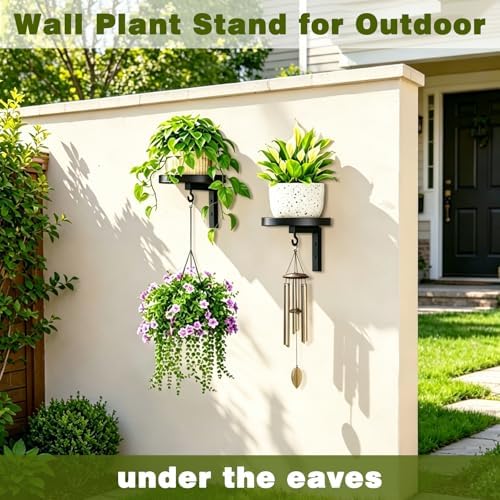 Plant Hanger Holder Window Shelf Wall Mounted Indoor - Image 4