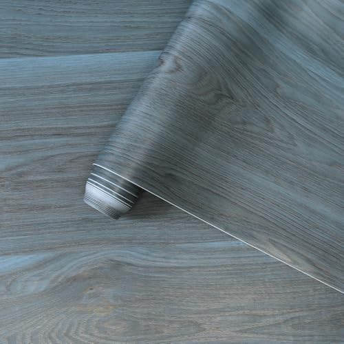 BOMENG Contact Paper Wood Grain Wallpaper Vintage Peel and Stick Vinyl Wrap by BOMENG