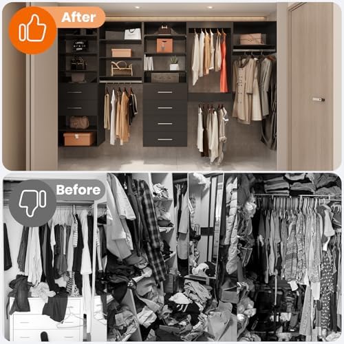 ROOMTEC 19.5" Medium Hanging Closet Unit, Modular Closet System - Image 6