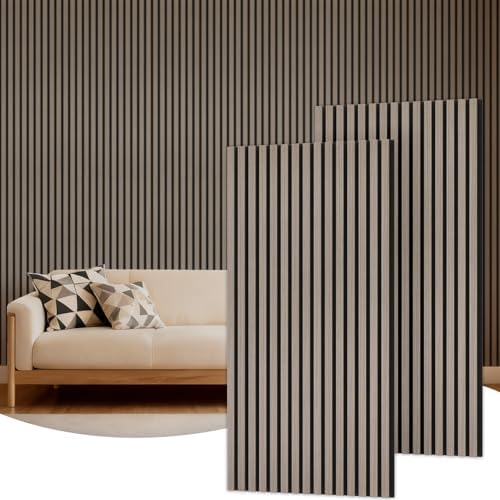 TONOR Wood Wall Panels for Interior Wall Decor-2 Pack 47.2" x 23.6" by TONOR
