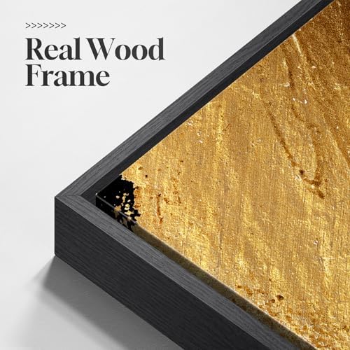 Large Framed Neutral Abstract Vertical Wall Art Decor - Image 6