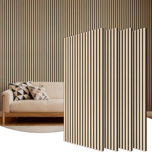 TONOR Wood Wall Panels for Interior Wall Decor-4 Pack 47.2" x 23.6" by TONOR