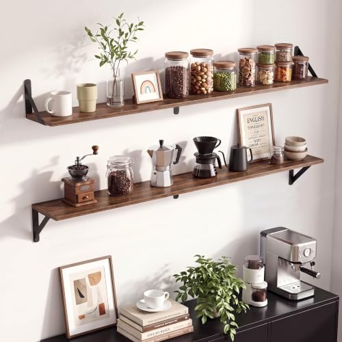 Large Wall Shelves 6" Deep, 48x6 Inch - Image 2