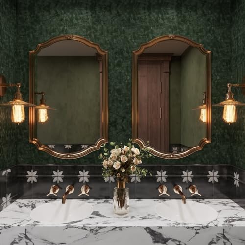 Abyssaly Dark Green Peel and Stick Wallpaper Textured Embossed Wall Paper - Image 2