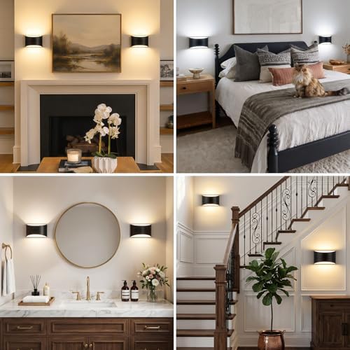 MATAMEYE Modern LED Wall Sconce Set of 2 - Image 6