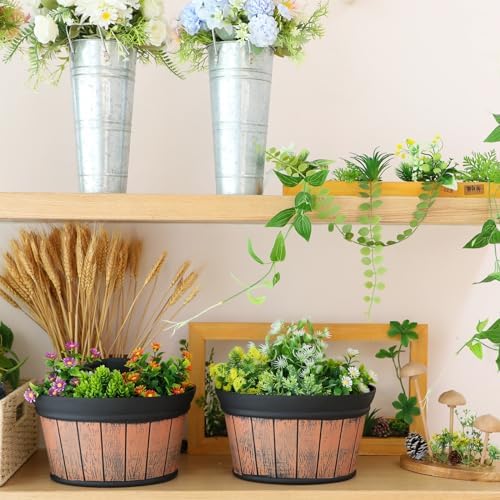 Layhit 6 Pcs Wall Hanging Planters, 10 Inches - Image 6