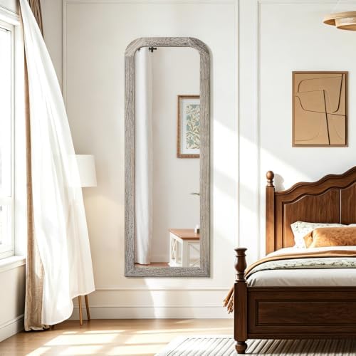 AAZZKANG Full Length Mirror Wooden Frame Large Wall Mirrors 47"x16" - Image 5