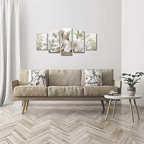 LUDUHU Arts Modern Flower Theme Wall Art - Image 5