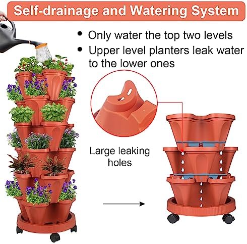 GameXcel Vertical Planter Tower - Image 4